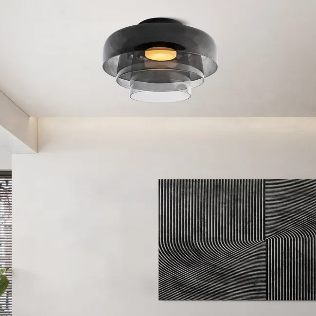 Elegant Glass Pendant Ceiling Lamp