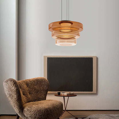 Modern Glass Drop Ceiling Light