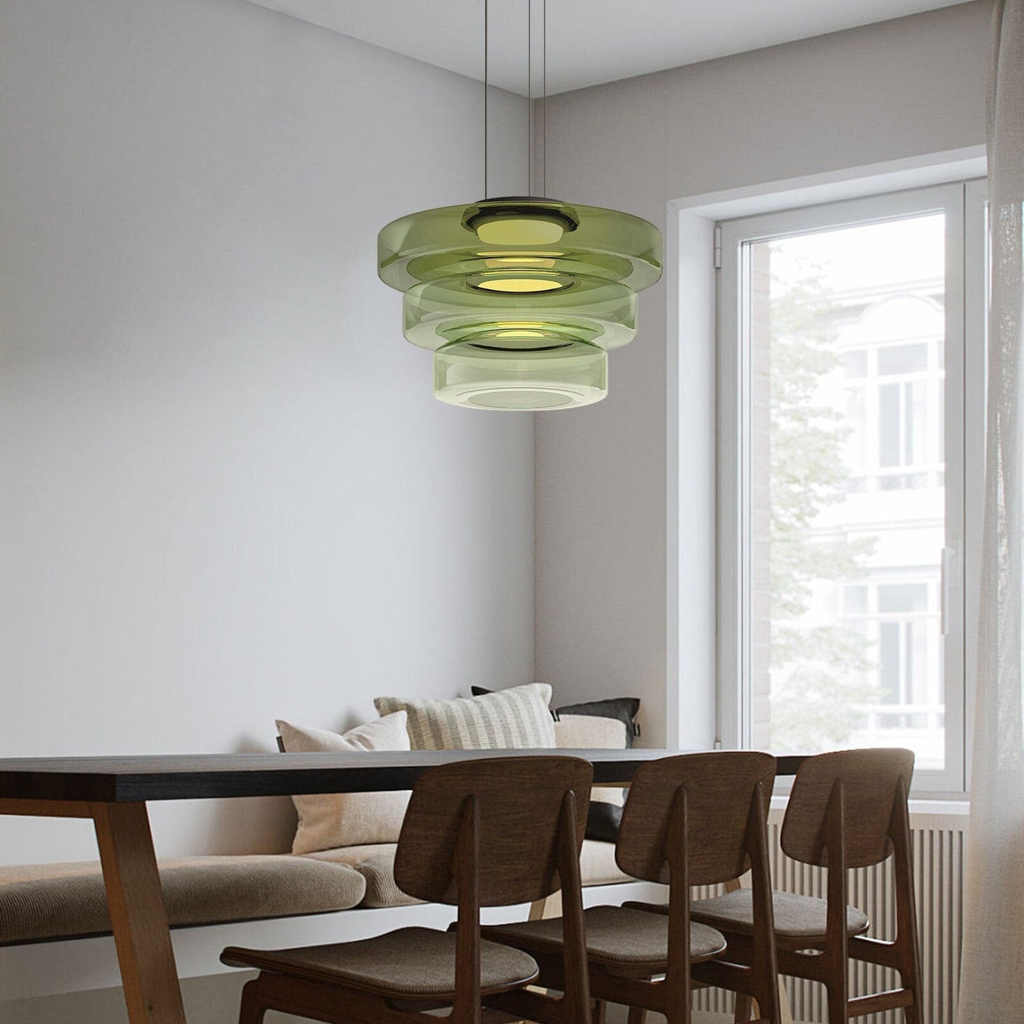 Modern Glass Drop Ceiling Light