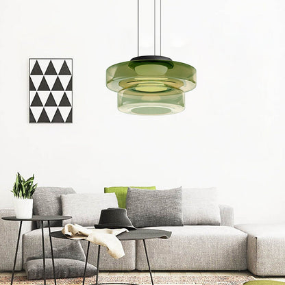 Modern Glass Drop Ceiling Light
