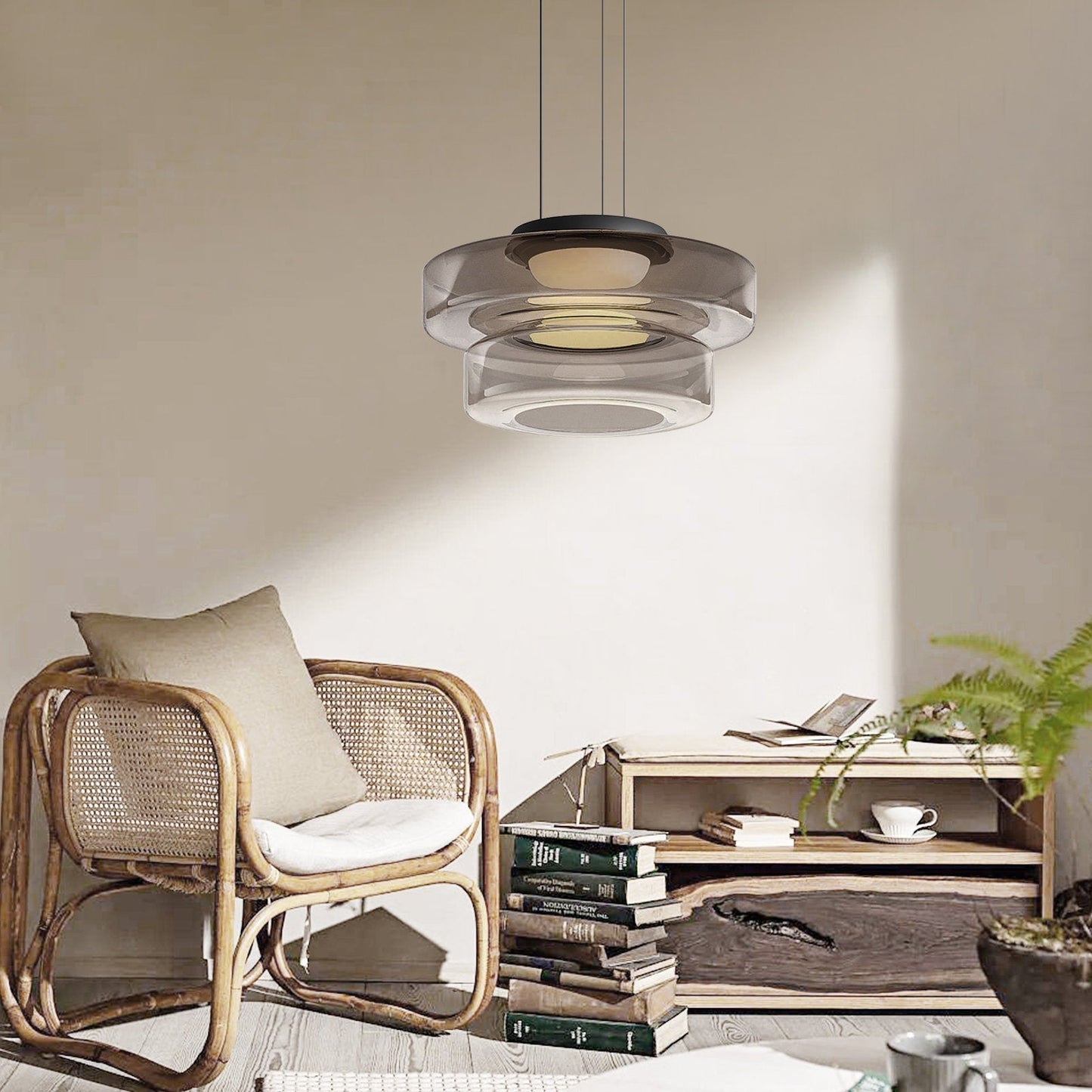 Modern Glass Drop Ceiling Light