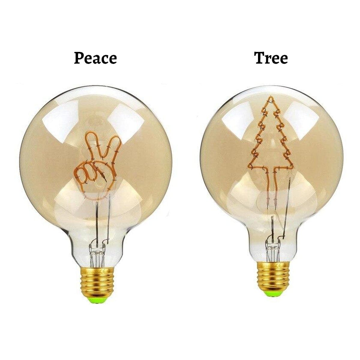 Big Vintage LED Globe Pendant Light Fixture