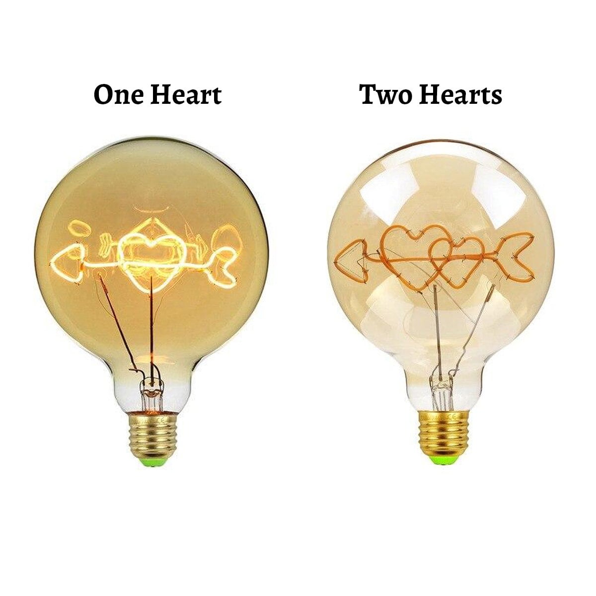 Big Vintage LED Globe Pendant Light Fixture