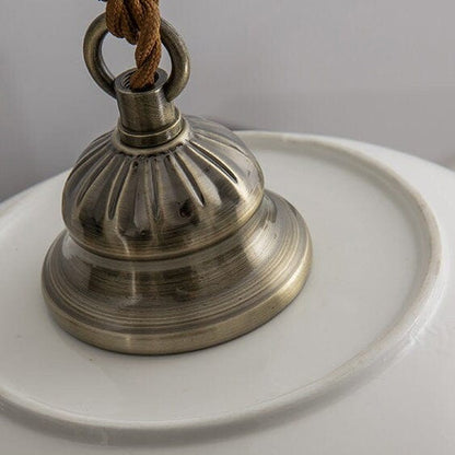 Traditional Portuguese Ceramic Pendant Lamp