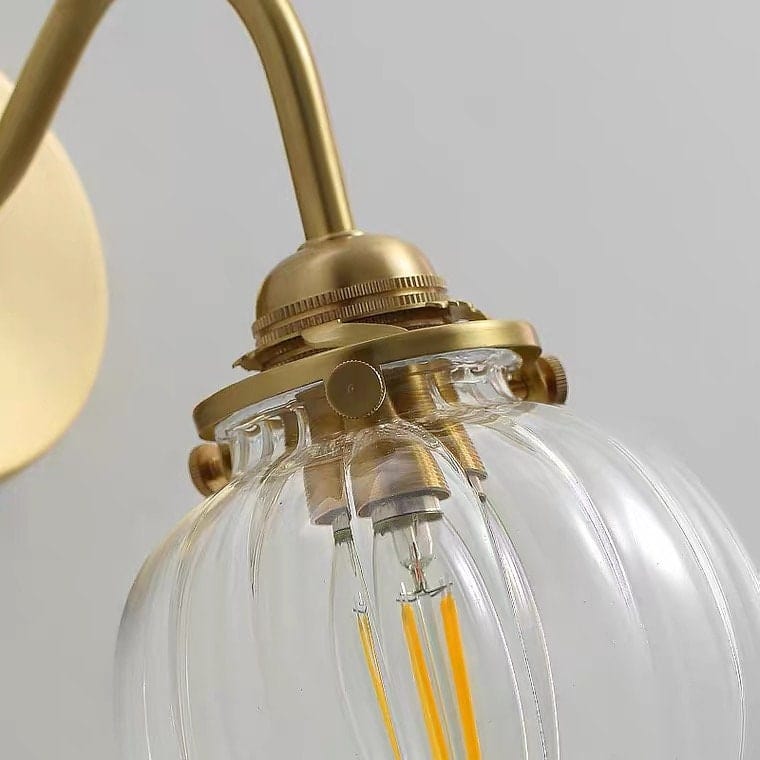 Mini Antique Mercury Wall Light
