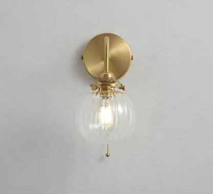 Mini Antique Mercury Wall Light