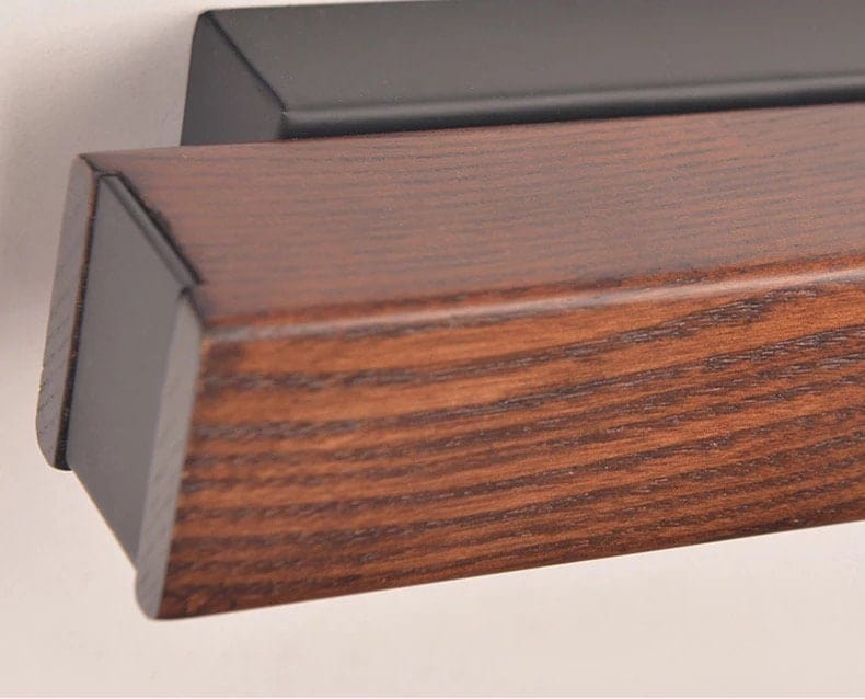 Modern Wooden Adjustable Bedside Lamp