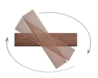 Modern Wooden Adjustable Bedside Lamp