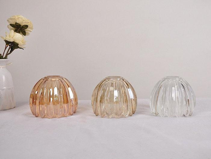 Small Elegant Glass Pendant Lamp with LED Bulb