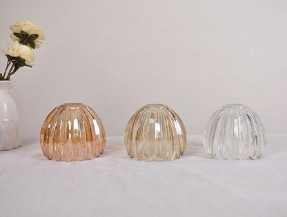 Small Elegant Glass Pendant Lamp with LED Bulb