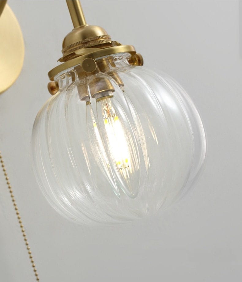 Mini Antique Mercury Wall Light
