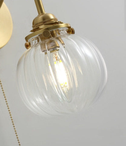 Mini Antique Mercury Wall Light