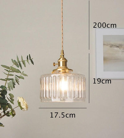 Classic Mini Glass Pendant Lighting with LED