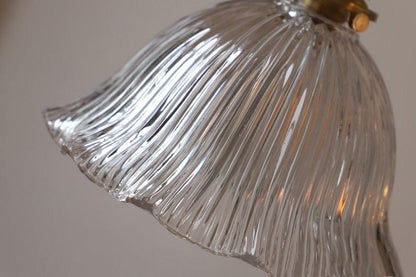 Elegant Glass Pendant Light with LED Bulb Included