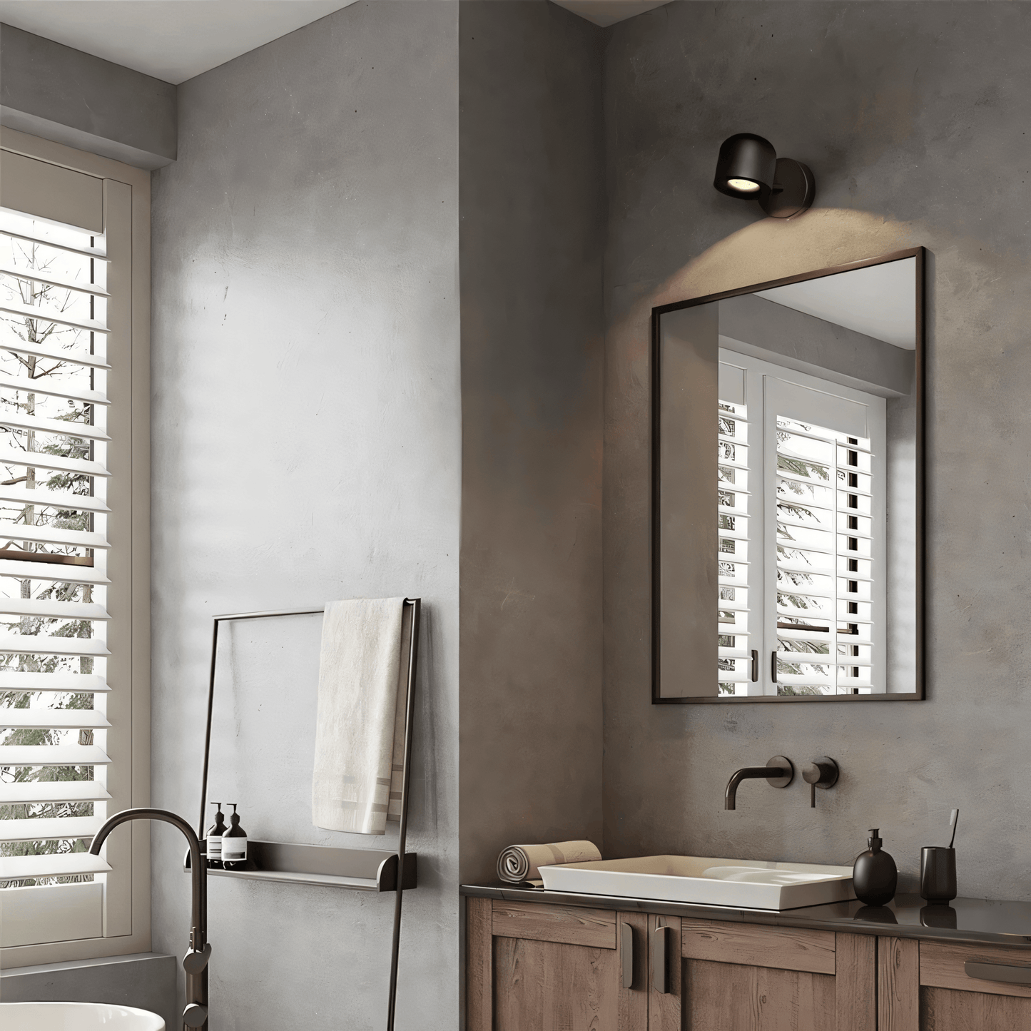 Sleek Adjustable Wall Light