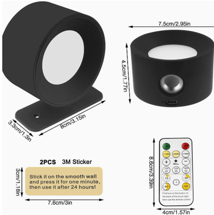 Portable Stick On LED Wall Lamp