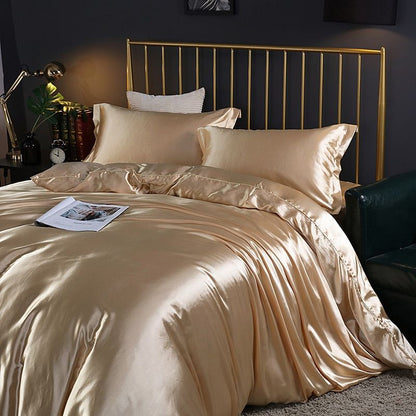 Soft 4-Piece Bed Set Sheet Duvet Pillowcases