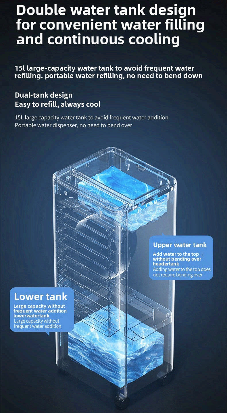 ArcticFlow™ - Compact Portable AC Unit with Remote Control