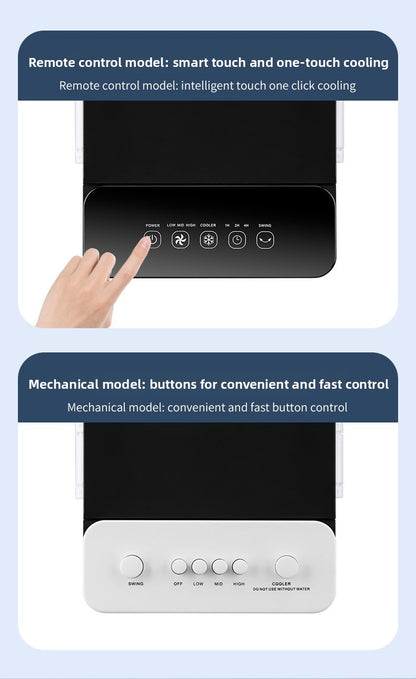 ArcticFlow™ - Compact Portable AC Unit with Remote Control