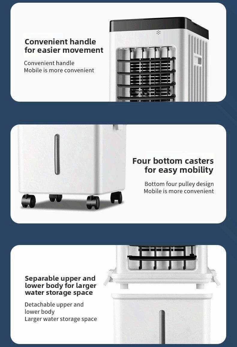 ArcticFlow™ - Compact Portable AC Unit with Remote Control