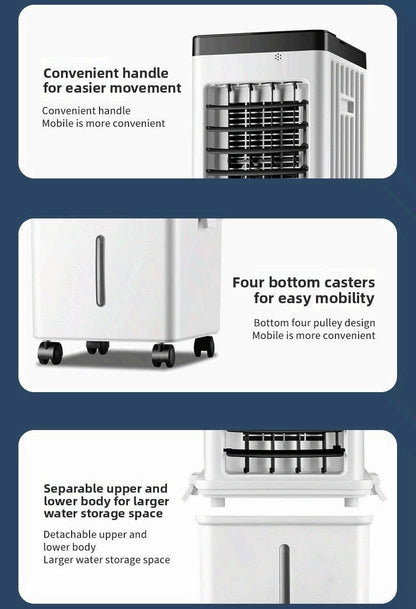 ArcticFlow™ - Compact Portable AC Unit with Remote Control