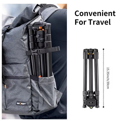 Compact Portable Travel Tripod For Phone & Camera