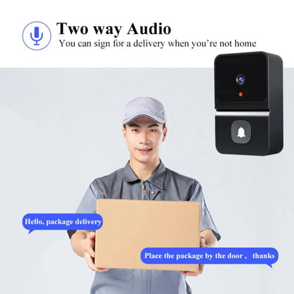 Wireless Smart Doorbell Camera With Audio