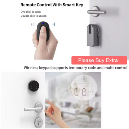 Smart Front Door Lock With Keyless Entry And WiFi Control