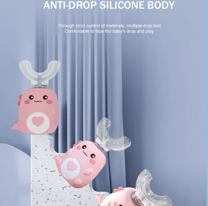 Baby Gentle U-Shaped Electric Toothbrush With Battery