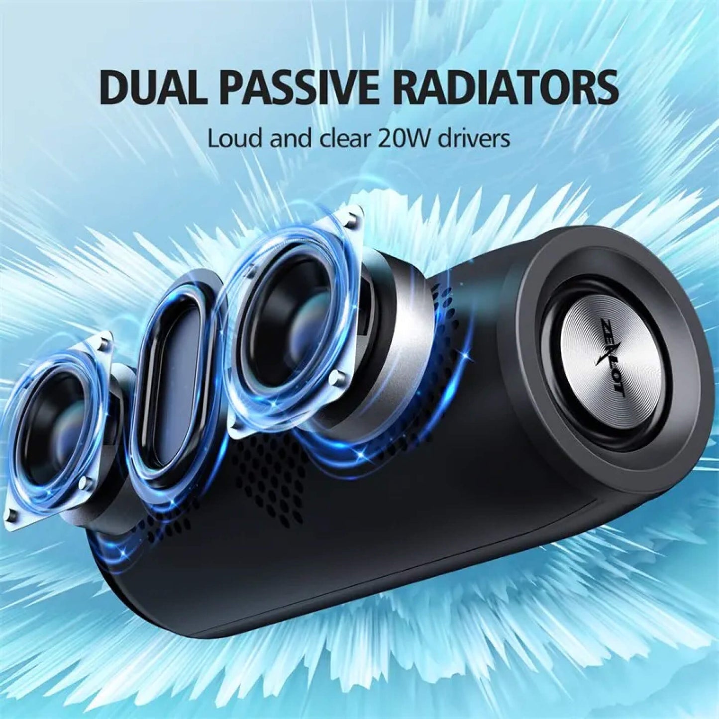Portable Mini Waterproof Wireless Speaker For Travel