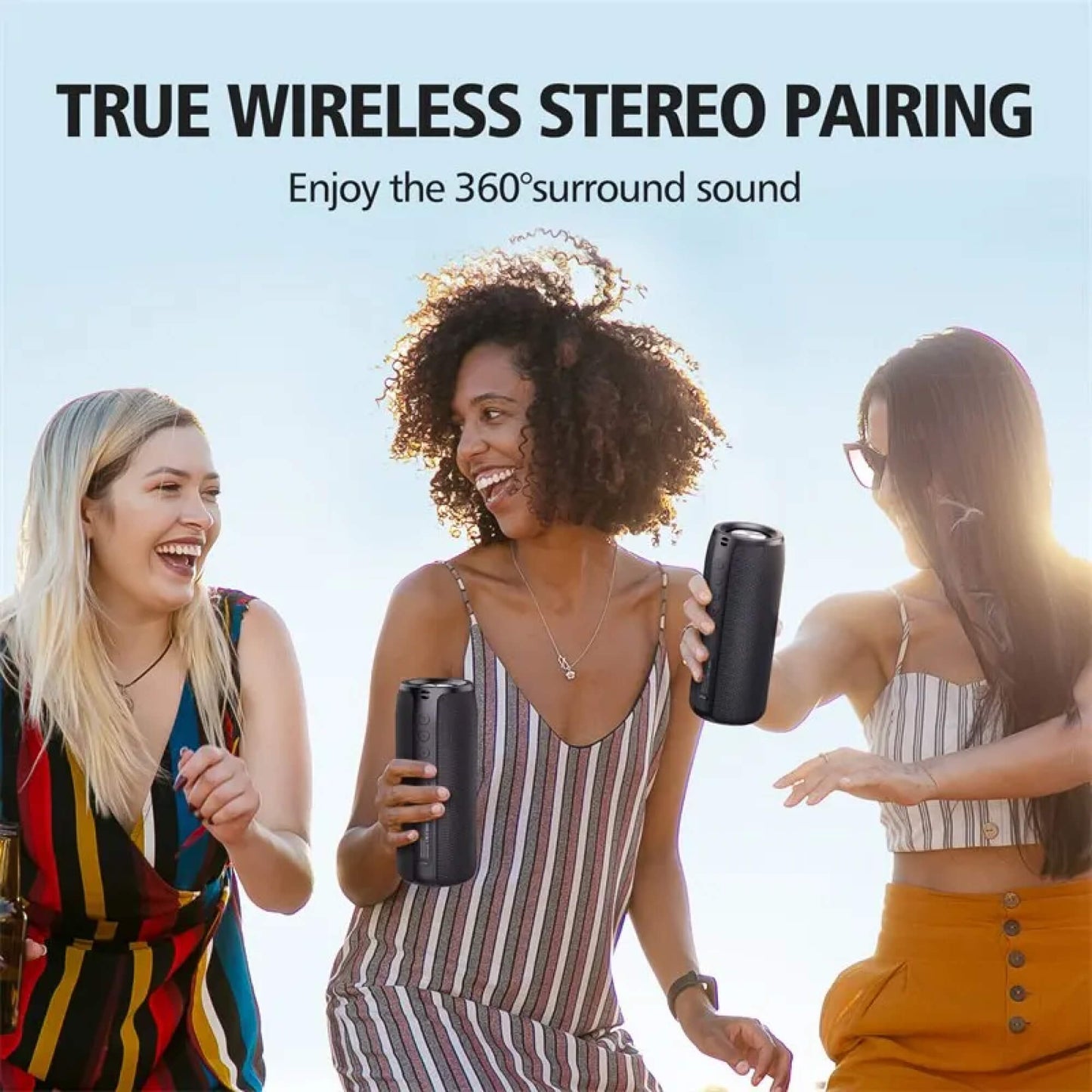 Portable Mini Waterproof Wireless Speaker For Travel