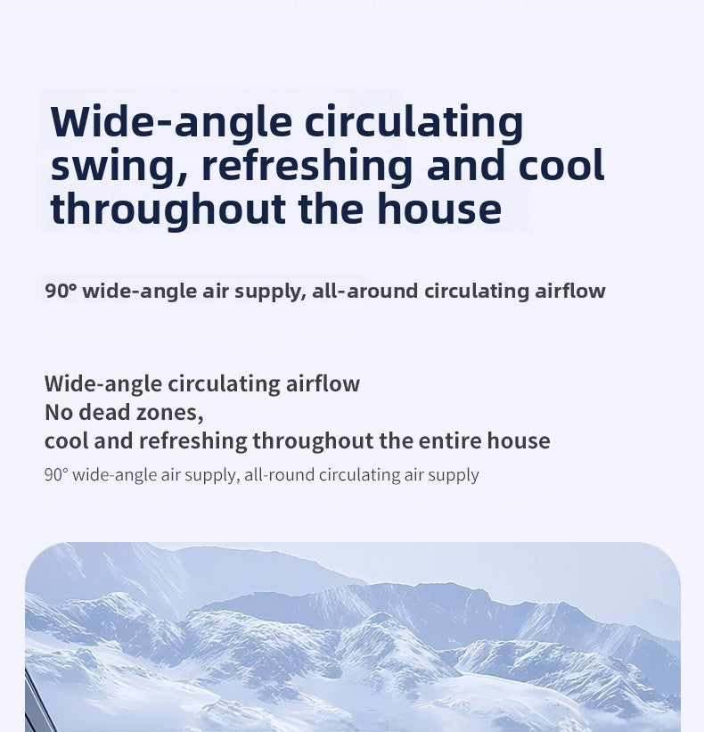 ArcticFlow™ - Compact Portable AC Unit with Remote Control