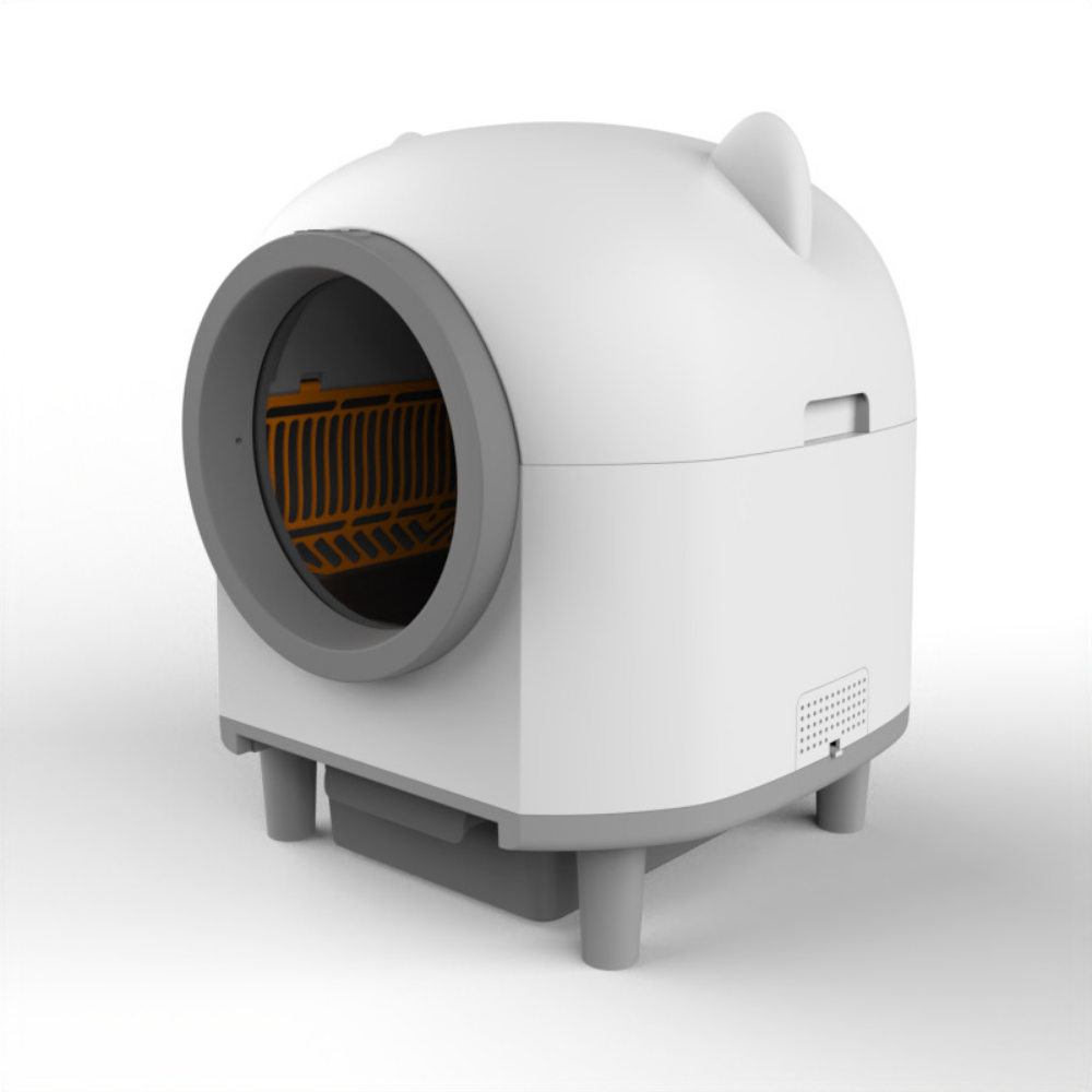 Smart Automatic Cat Litter Box with WiFi Control