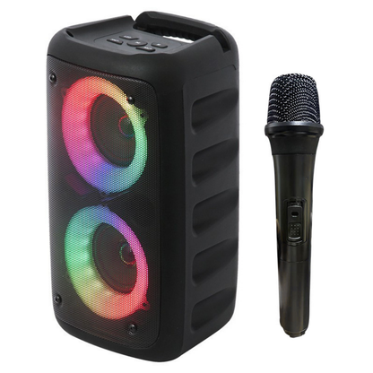 Wireless Portable Karaoke System with Microphones
