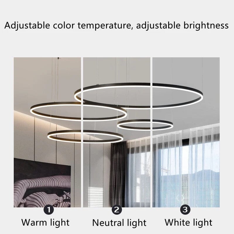 Circular Table Lamp