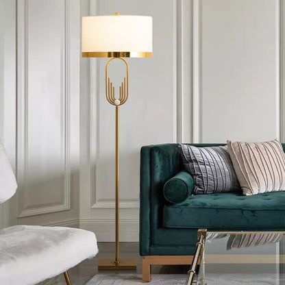 Luxury Gold Metal Floor Lamp
