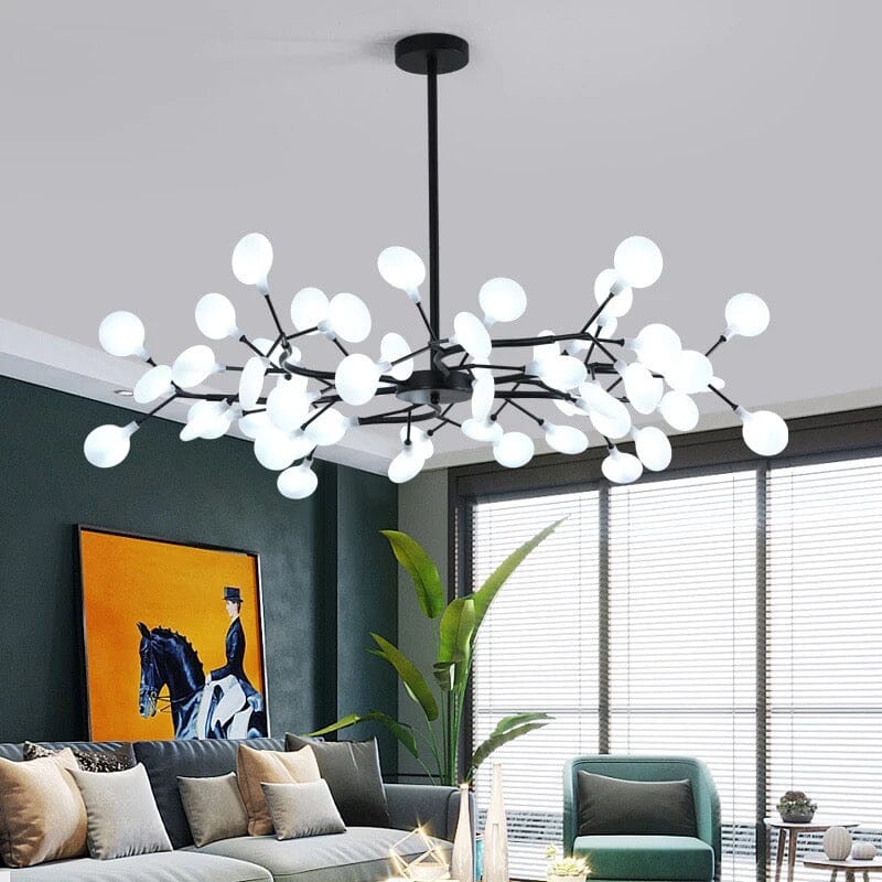 Golden Leaf Hanging Light