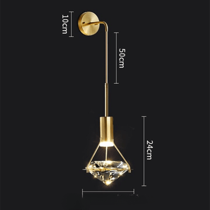 Luxury Crystal Wall Lamp