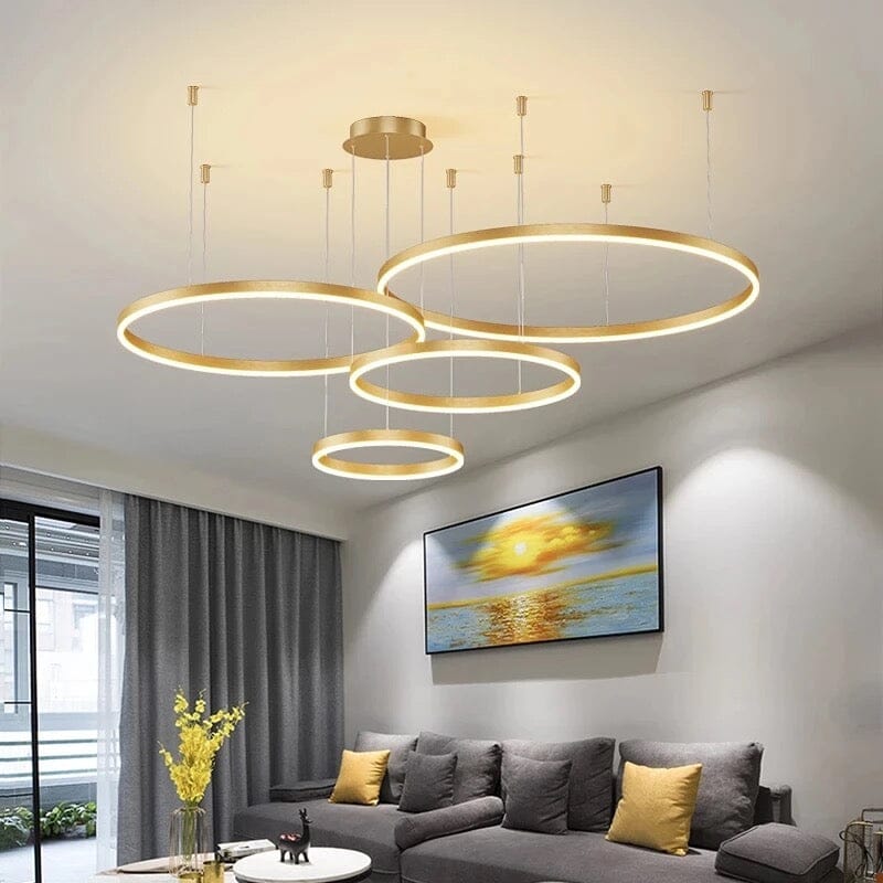 Circular Table Lamp