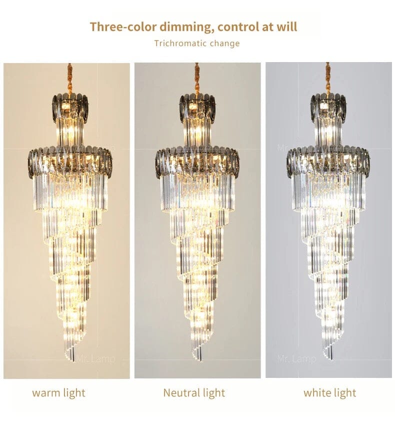 Elegant Crystal Pendant Chandelier