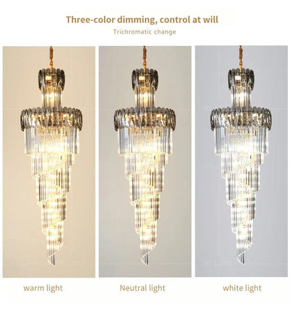 Elegant Crystal Pendant Chandelier