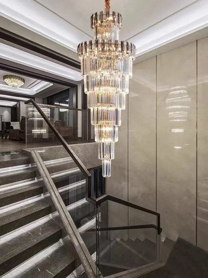 Elegant Crystal Pendant Chandelier