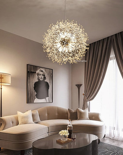 Modern Flower Drop Ceiling Light