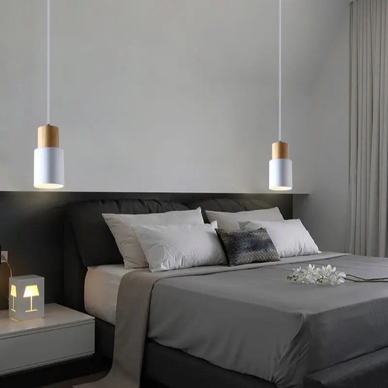 Natural Wood Hanging Light Fixtures