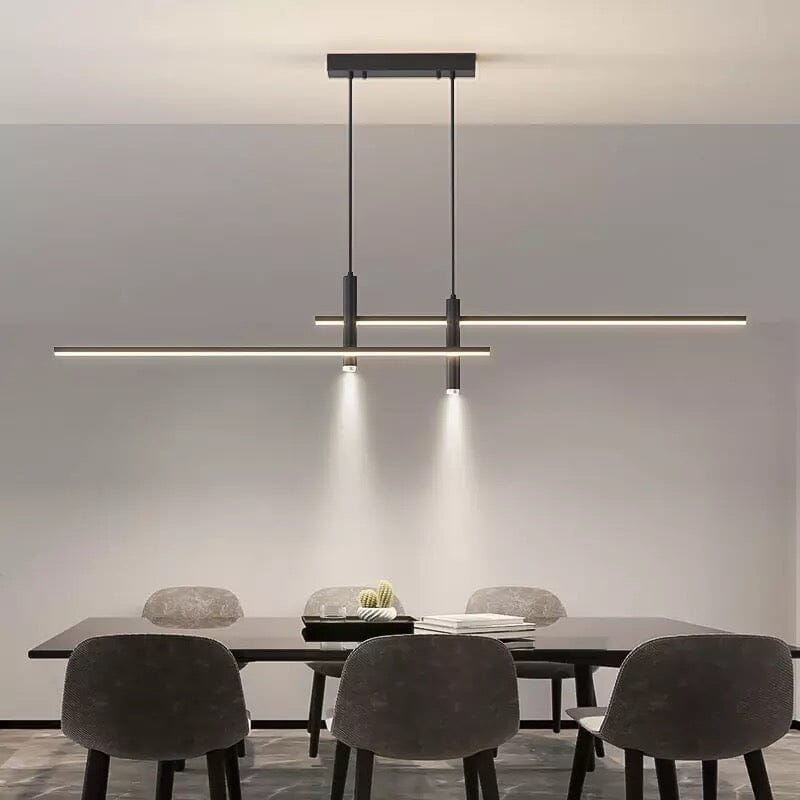 Dual Pendant Ceiling Light Fixture