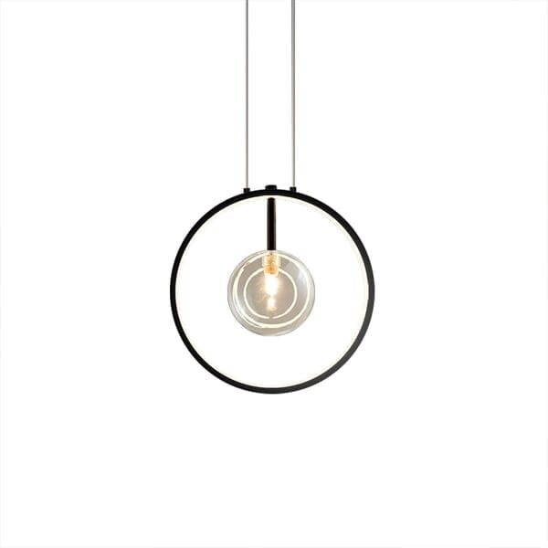Clear Glass Hanging Pendant Light