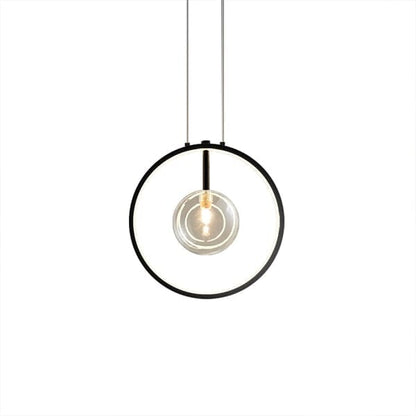 Clear Glass Hanging Pendant Light