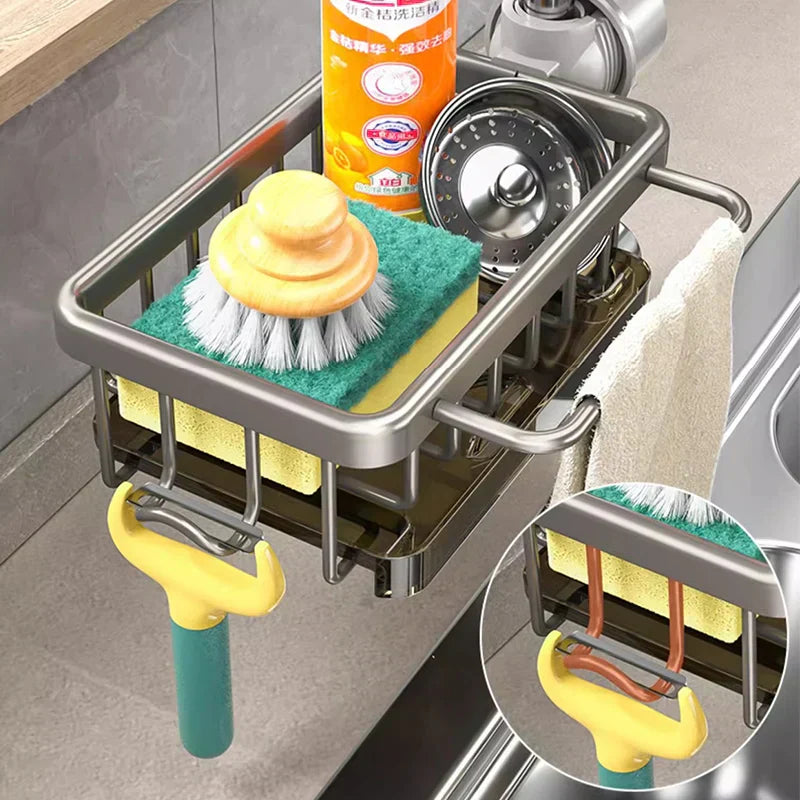 Space Saving Aluminum Sink Tray