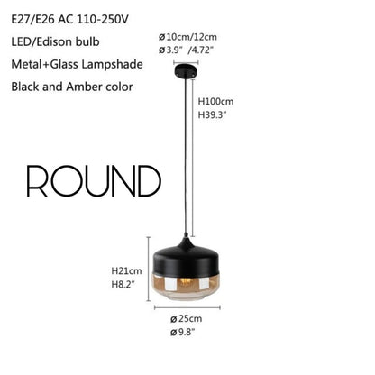 Retro Style Hanging Light Fixtures