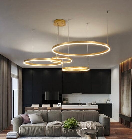 Circular Table Lamp